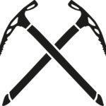 Crossed Ice Axes Icon