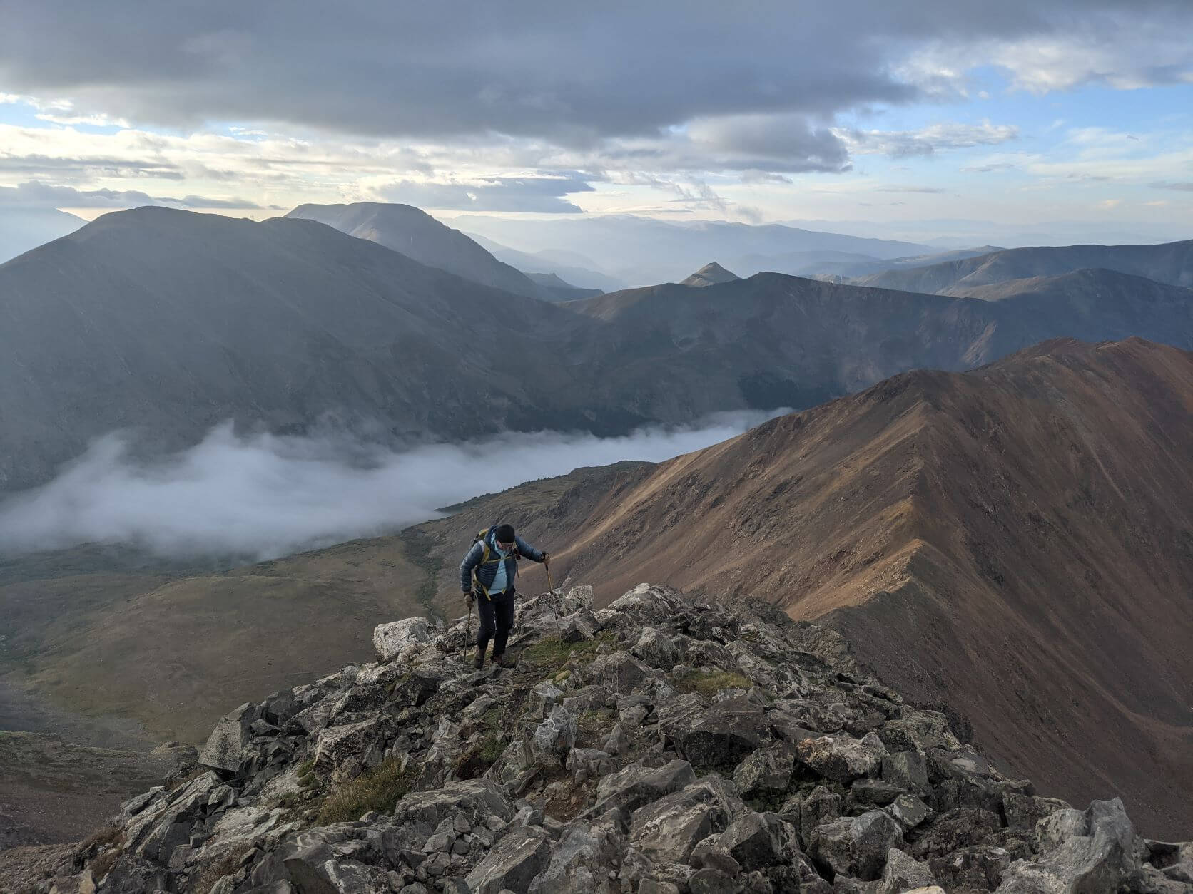 peak ascent - grays and torreys