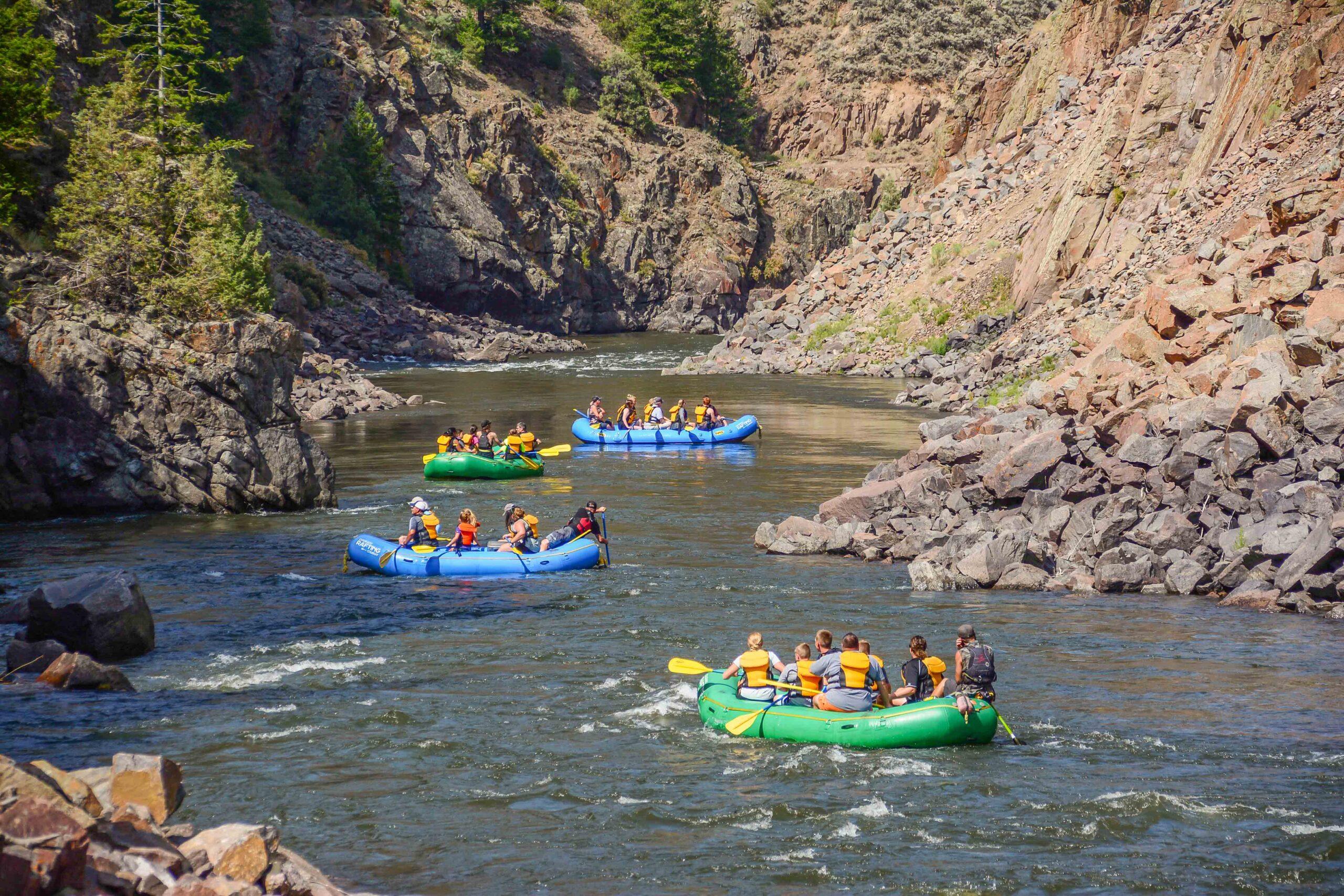 Summer Rafting Colorado