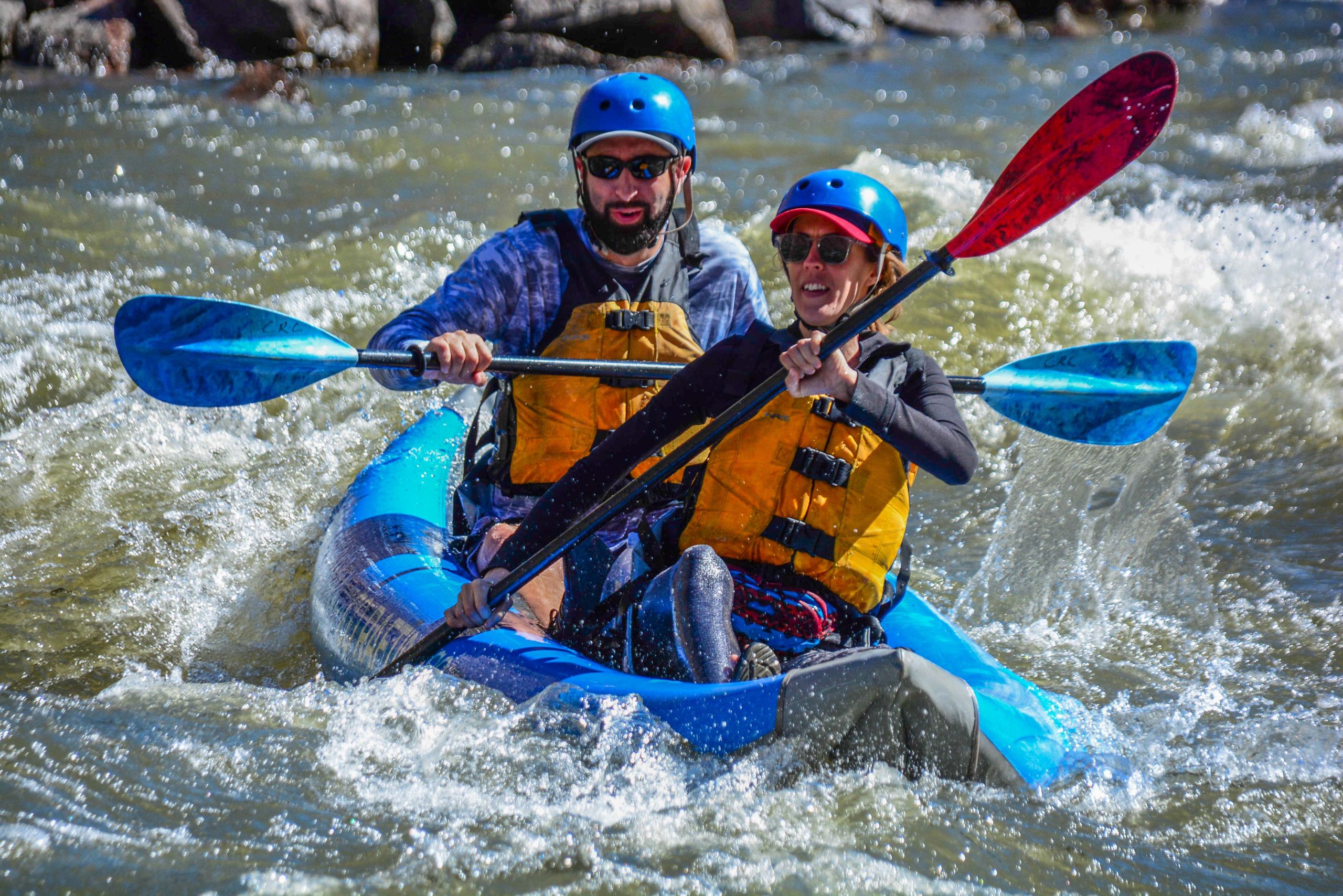 Inflatable Kayaking