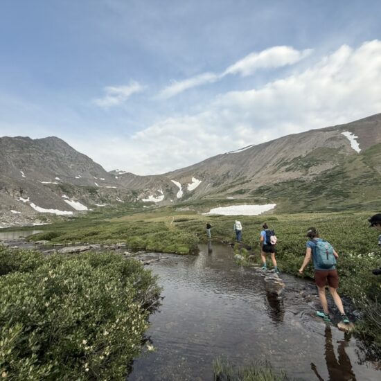 13er crystal peak ascent