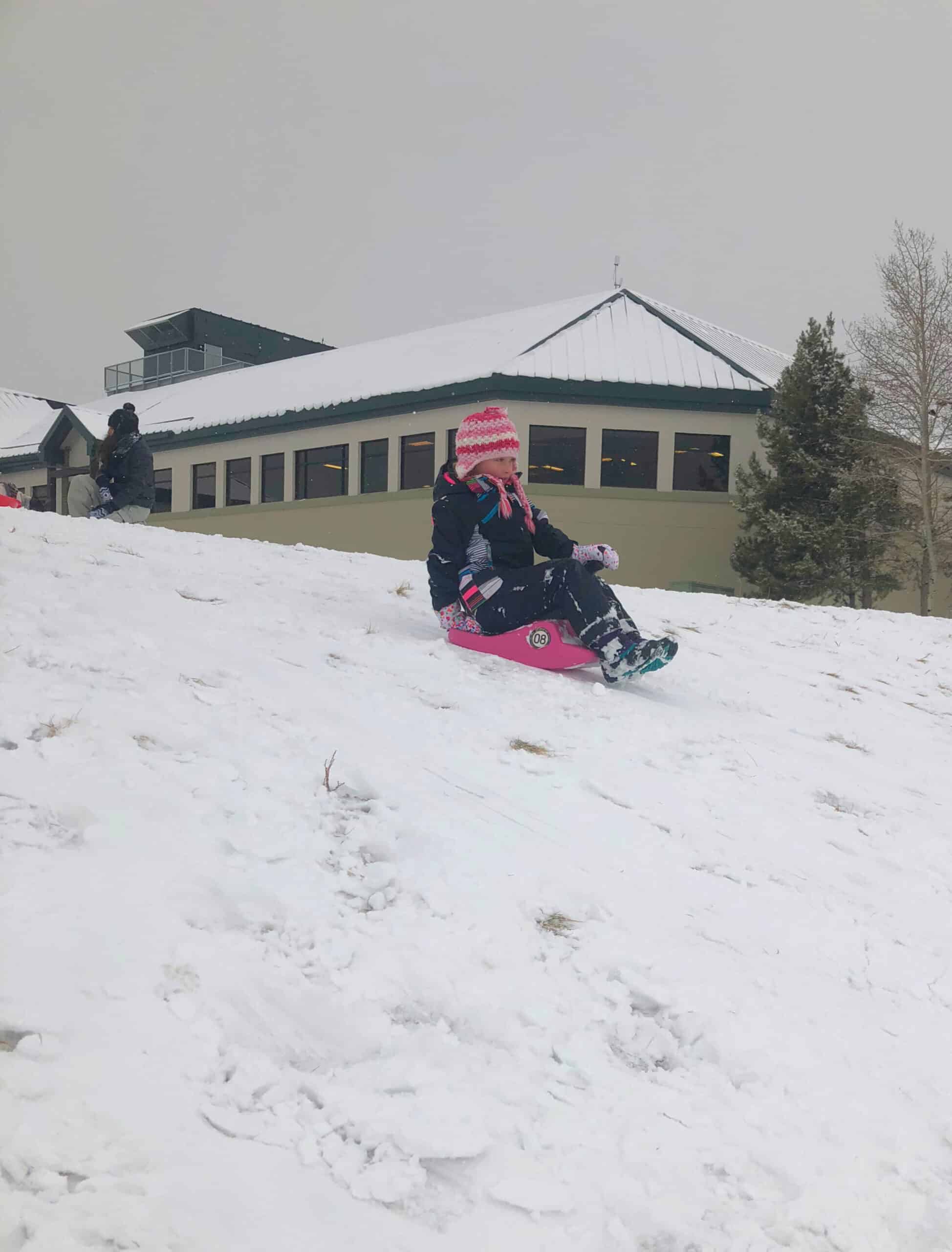 silverthorne sledding