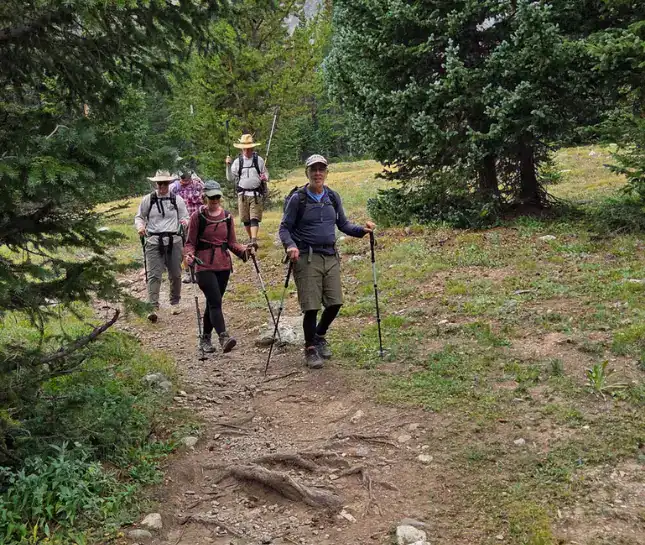 hike to francie's trail