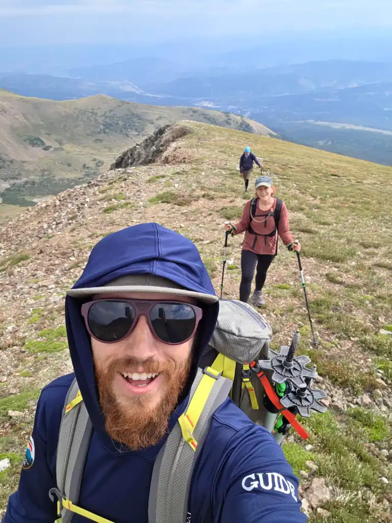 the summit reward hiking francie's cabin